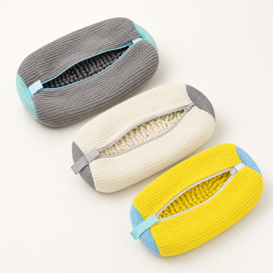 Le Sac 360° et ses fibres chenille